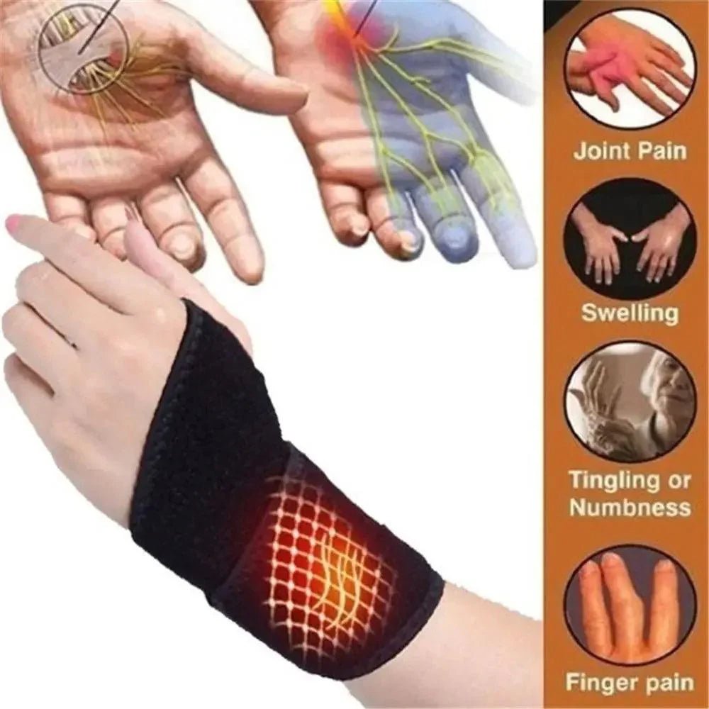 Self-Heating Wrist Braces – The Secret Weapon for Fitness Recovery & Everyday Comfort - Ammpoure Wellbeing