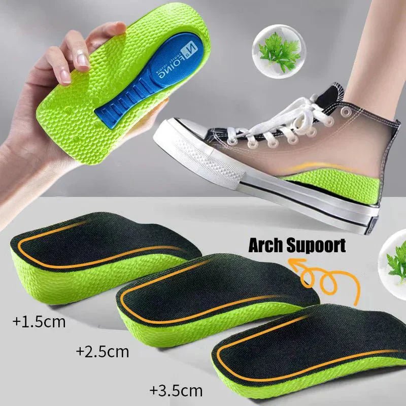 Stand Taller, Train Smarter: My Experience with Memory Foam Height Increase Insoles - Ammpoure Wellbeing