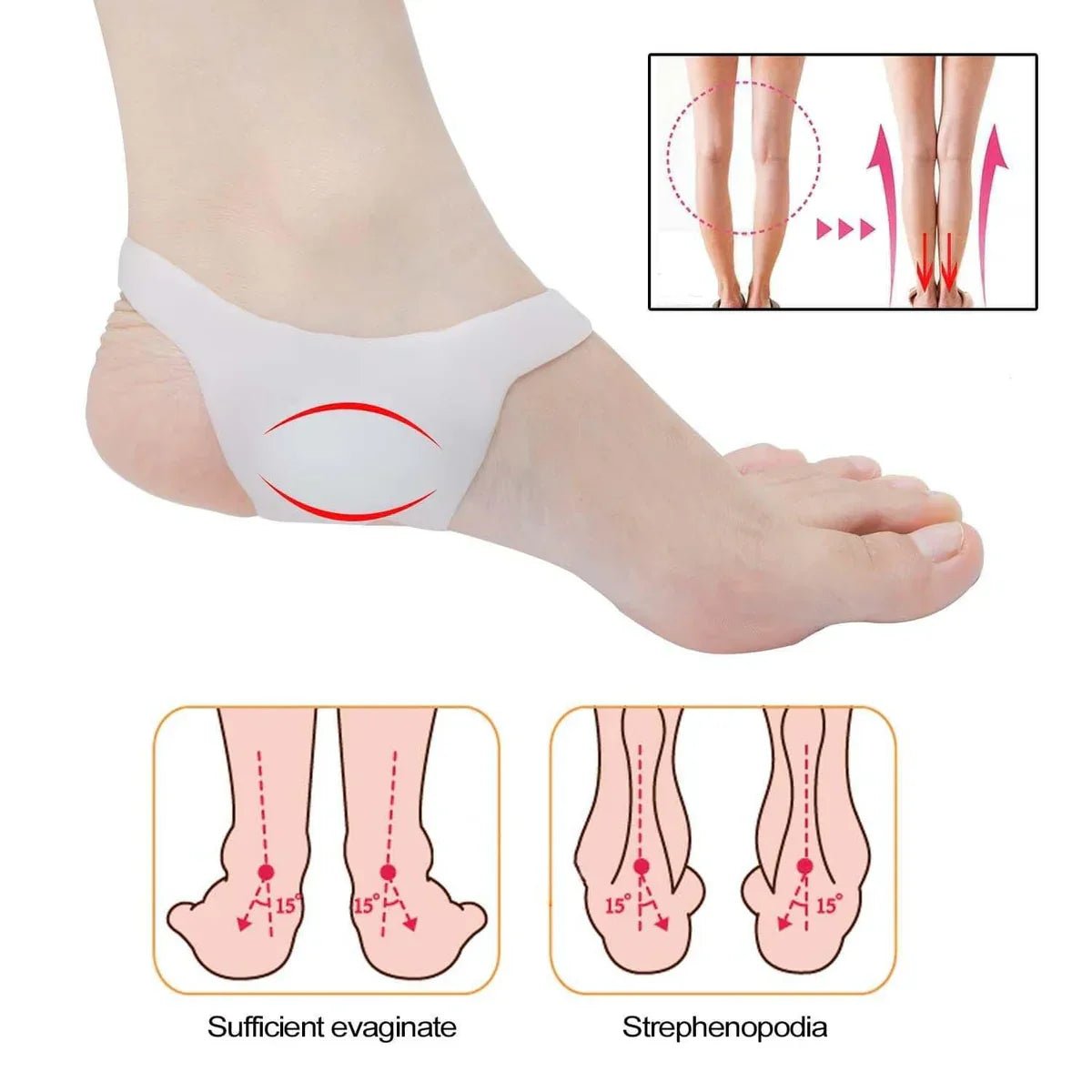 Step Into Alignment – How 2PCS O-Type Foot Correctors Transform Daily Movement - Ammpoure Wellbeing
