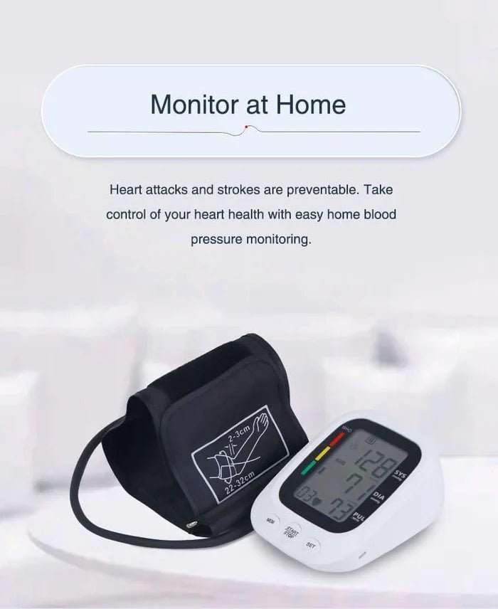 Why You Need a Blood Pressure Monitor at Home – And How to Choose the Right One - Ammpoure Wellbeing