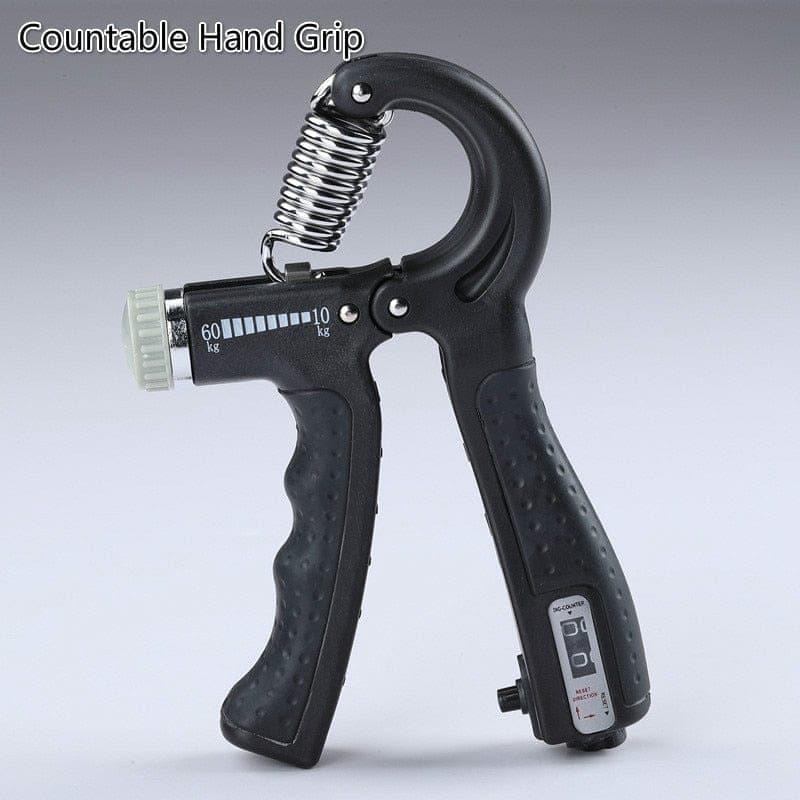 5 - 60Kg Adjustable Heavy Gripper Fitness Hand Exerciser Grip FatGrip Wrist Increase Strength Spring Finger Pinch Carpal Expander - Ammpoure Wellbeing