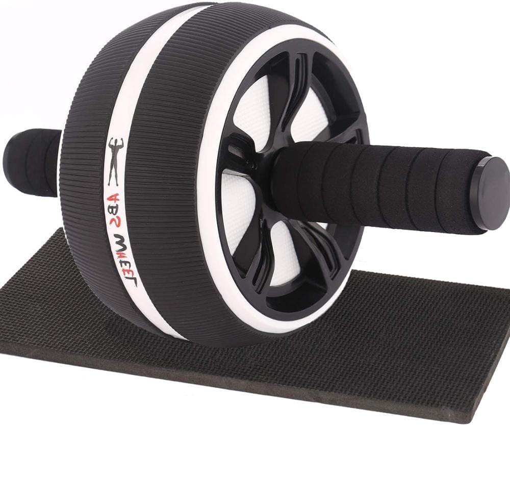 Ab Roller Wheel Roller Trainer Fitness Equipment Gym Home Workout Abdominal Muscles Training Home Gym Fitness Equipment - Ammpoure Wellbeing