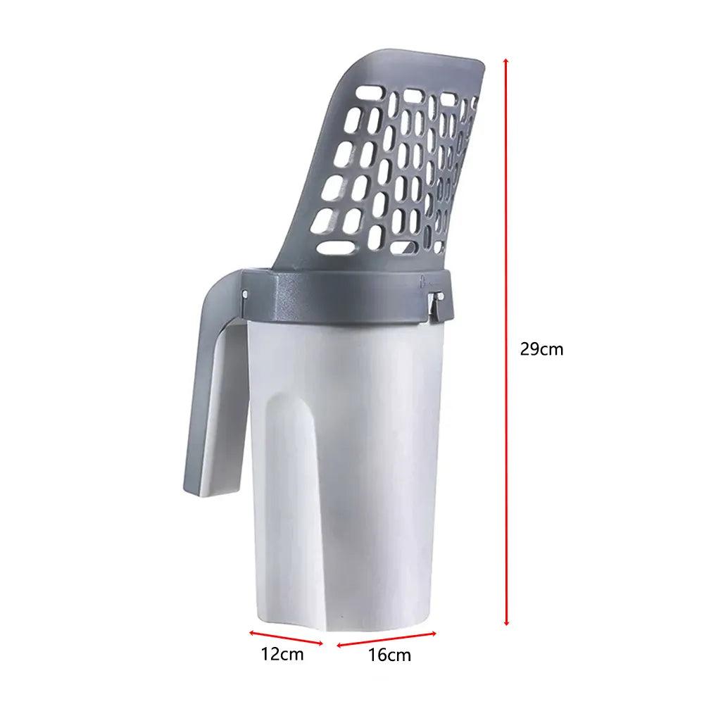 Cat Litter Shovel Scoop For Pet Filter Clean Toilet Garbage Picker Cat Supplies Accessory Cat Litter Box Self Cleaning - Ammpoure Wellbeing