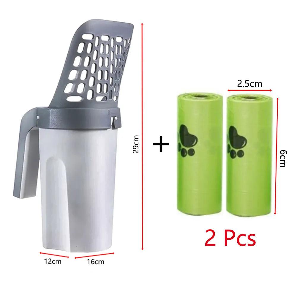 Cat Litter Shovel Scoop For Pet Filter Clean Toilet Garbage Picker Cat Supplies Accessory Cat Litter Box Self Cleaning - Ammpoure Wellbeing
