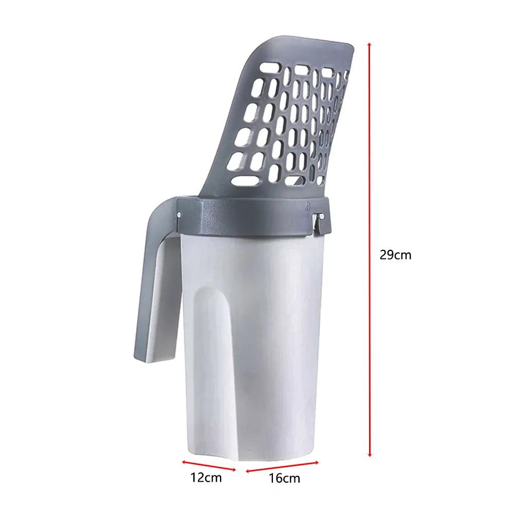Cat Litter Shovel Scoop For Pet Filter Clean Toilet Garbage Picker Cat Supplies Accessory Cat Litter Box Self Cleaning - Ammpoure Wellbeing