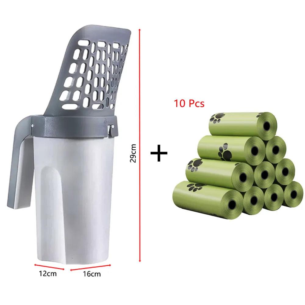Cat Litter Shovel Scoop For Pet Filter Clean Toilet Garbage Picker Cat Supplies Accessory Cat Litter Box Self Cleaning - Ammpoure Wellbeing