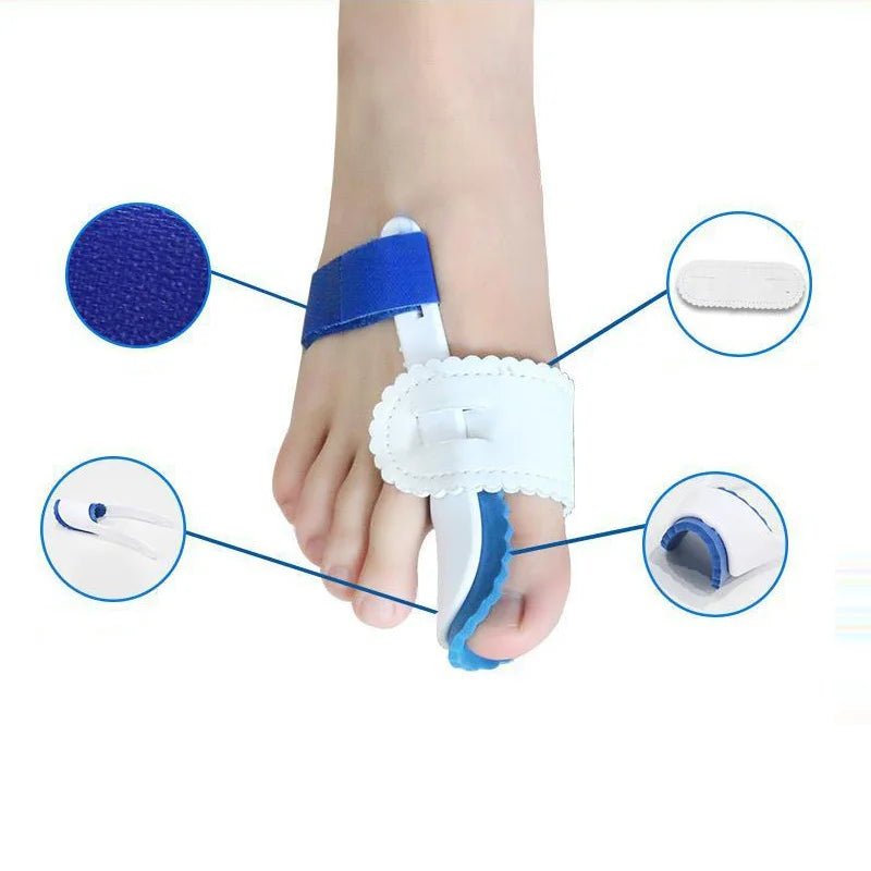 Halux Valgus Corrector Foot For Toes Separator Haluksy Bunions Hallux Valgus Toe Spreader Toe Separators Toe Corrector Bunion - Ammpoure Wellbeing