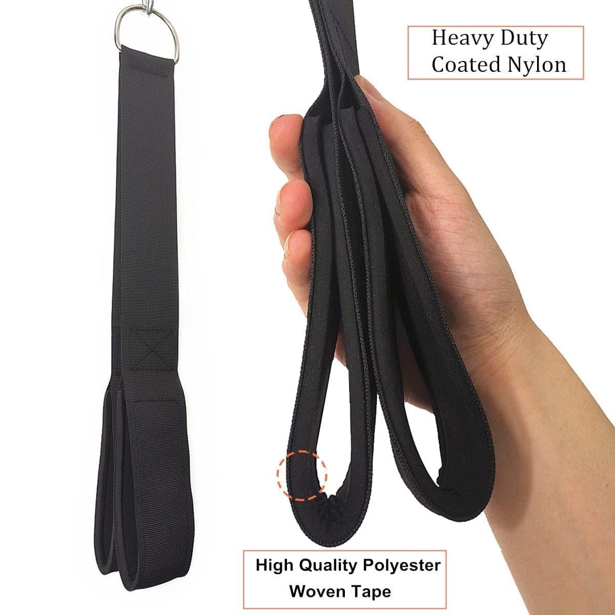 Heavy Duty Arm Biceps Triceps Rope Strap Fitness Gym Equipment for Home Cable Attachment Pully Bodybuilding Strength Training - Ammpoure Wellbeing