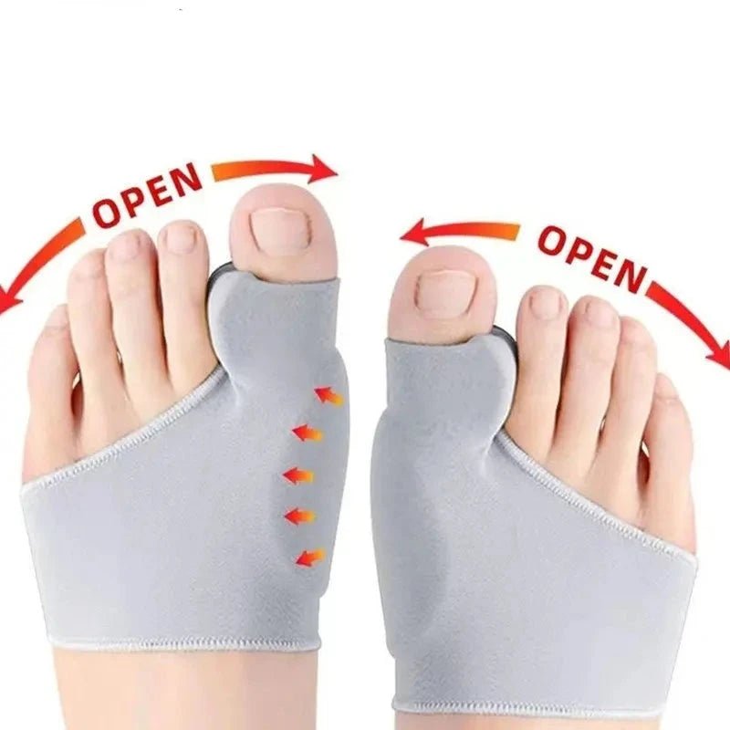 High Quality Feet Bone Thumb Adjuster Toe Separator Hallux Valgus Bunion Corrector Orthotics Correction Pedicure Straightener - Ammpoure Wellbeing