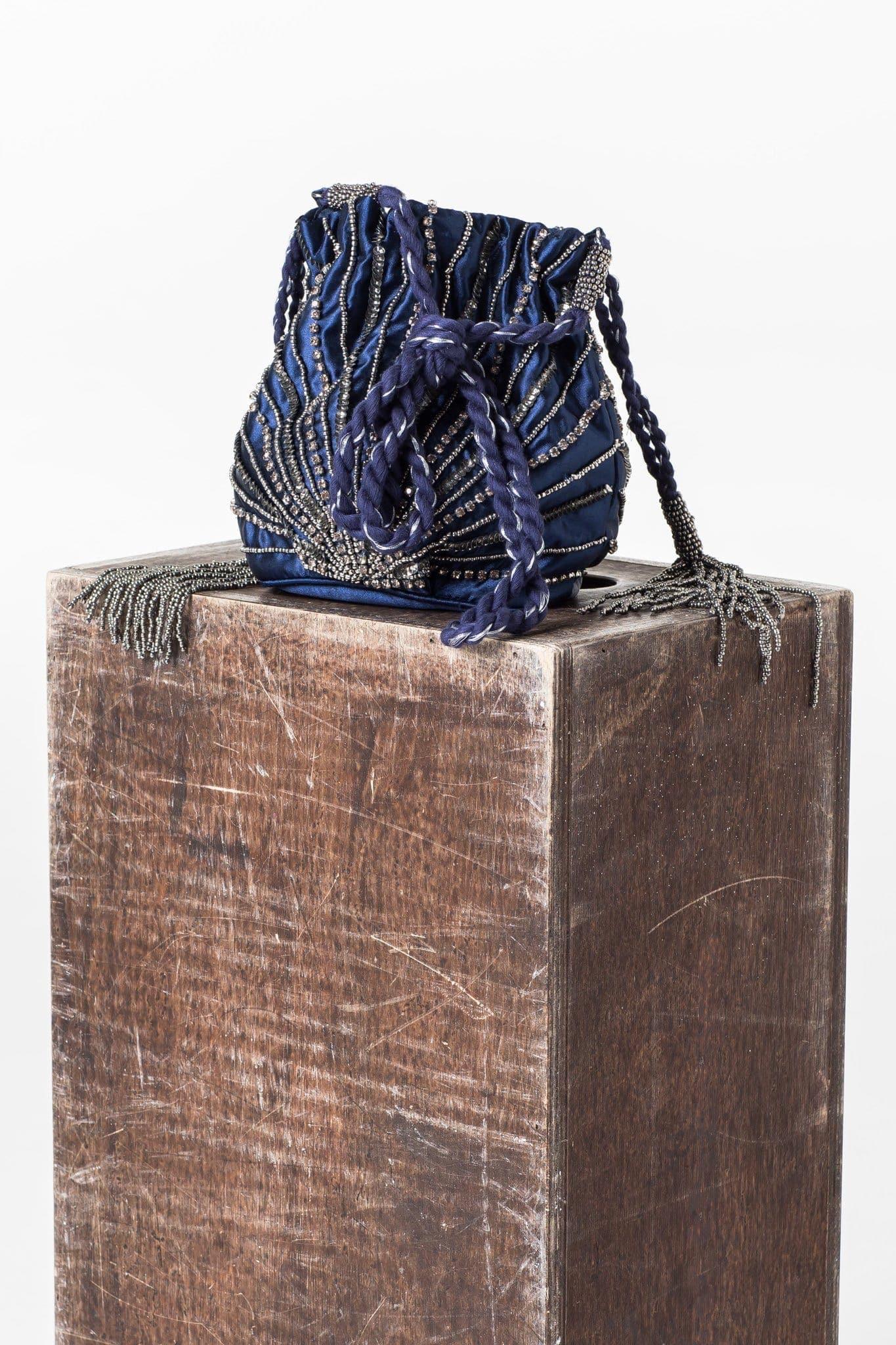 Miranda, Hand Beaded Potli Bag - Ammpoure Wellbeing