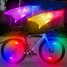Load image into Gallery viewer, New Bicycle Spoke Lights Induction Colorful Bike Light Safety Warning Light Road Bike Motorcycle Car Cycling Accessories - Ammpoure Wellbeing
