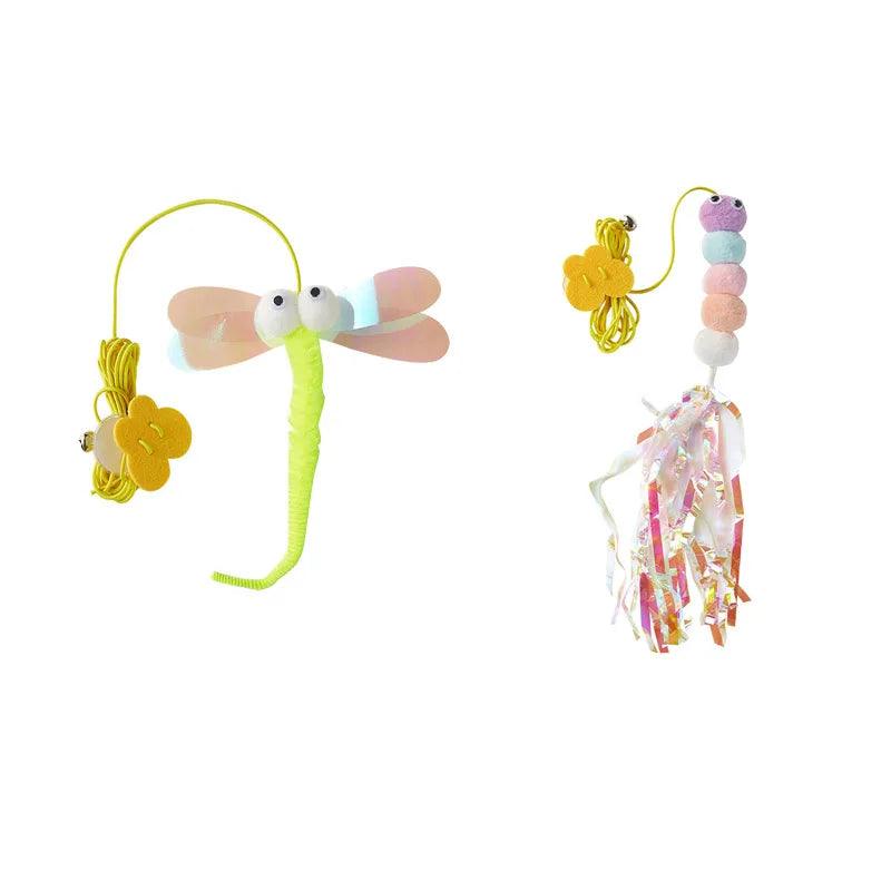 Pet Cat Toys Elasticity Retractable Hanging Door Type Interactive Toy For Kitten Mouse Catnip Scratch Rope Toy Pet Supplies - Ammpoure Wellbeing