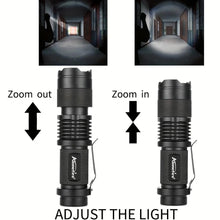 Load image into Gallery viewer, Ring Flashlight Work Backpack Lamp Outdoor Hike Climb Pack Light Holder Water Pipe Pole Tool Clamp Shoulder Tape Clip - Ammpoure Wellbeing 🇬🇧
