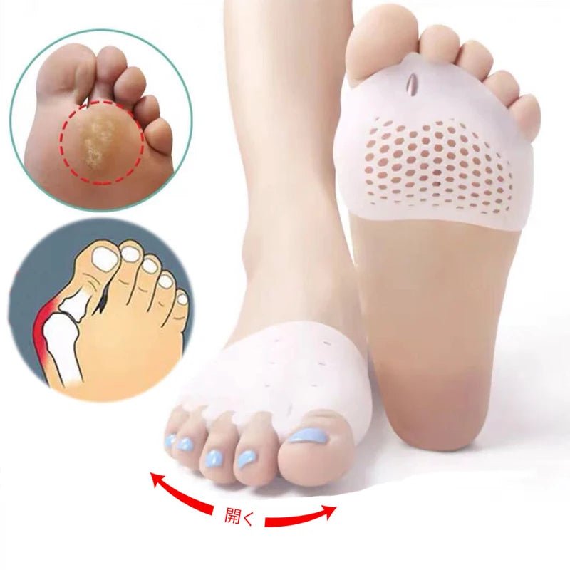 Silicone Bunion Corrector Toe Separator Bunions Toe Corrector Valgus For Toe Haluksy Finger Separator Hallux Valgus Corrector - Ammpoure Wellbeing
