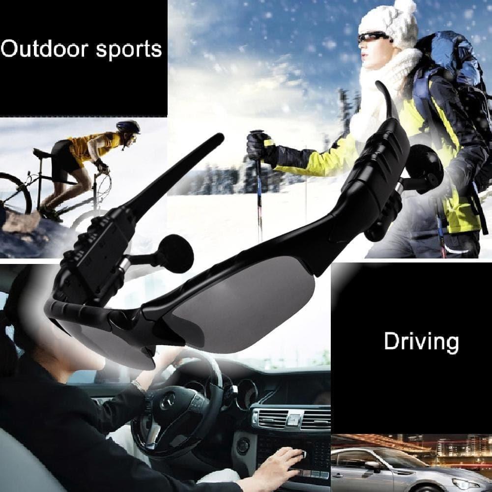 Smart Cycling Sunglasses with Bluetooth Earphone / Headphone and Microphone - Ammpoure Wellbeing