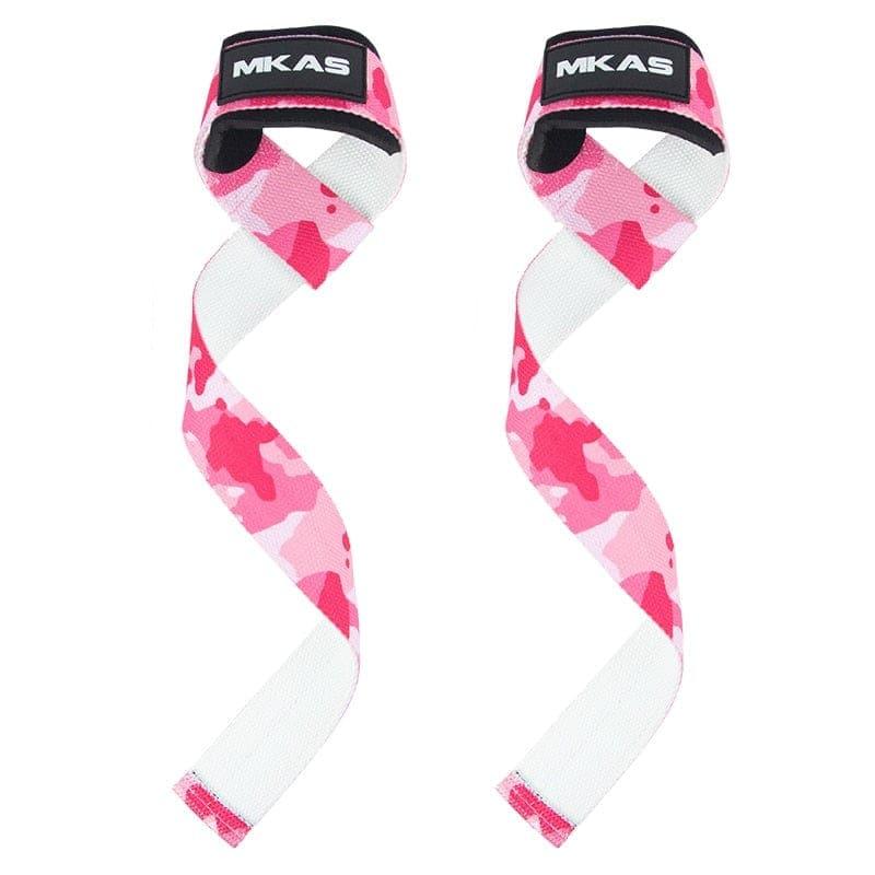 Weight lifting Wrist Straps Fitness Bodybuilding Training Gym lifting straps with Non Slip Flex Gel Grip - Ammpoure Wellbeing