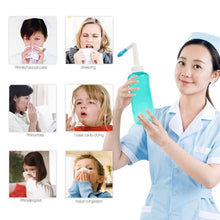 Load image into Gallery viewer, Adults Children Nasal Wash Cleaner Sinusitis 500ML - Ammpoure Wellbeing 🇬🇧
